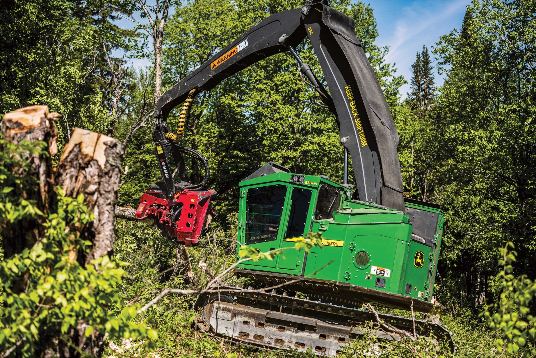 Harvester John Deere 853MH ano 2025