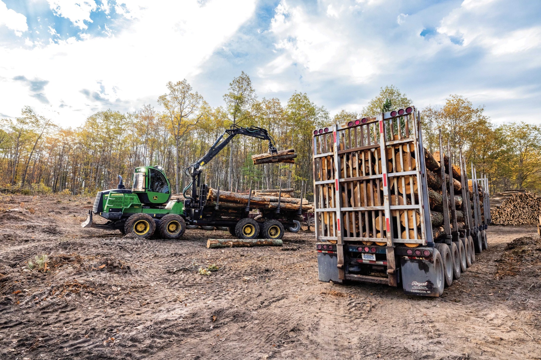 Forwarder John Deere 1510G ano 2025