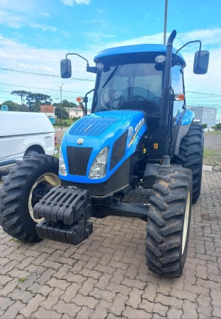 Trator New Holland TL 75E ano 2018 - TL 75E - Máquinas Agrícolas
