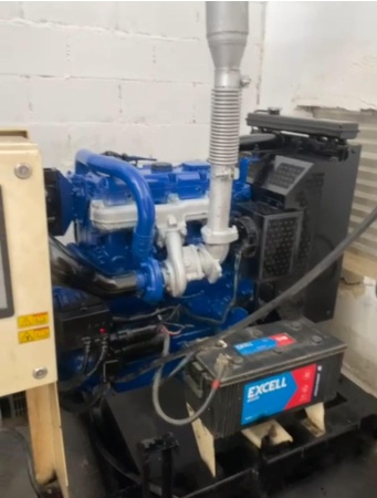 Gerador de Energia FG Wilson 80 kVA ano 2005