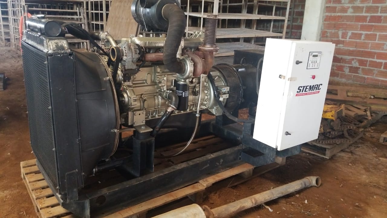 Gerador de Energia STEMAC 150 kVA ano 2009