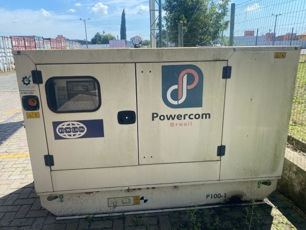 Gerador de Energia FG Wilson 100 kVA ano 2021