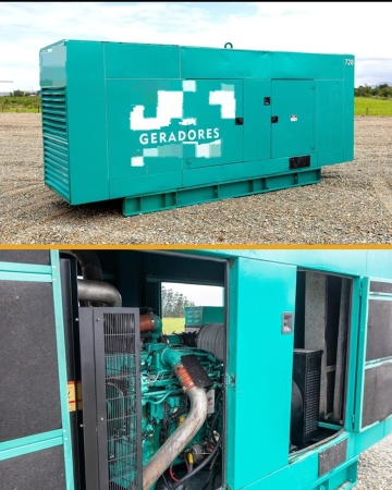 Gerador de Energia Cummins 310 kVA ano 2013