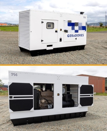 Gerador de Energia STEMAC 450 kVA ano 2009 - 450 kVA - Outros