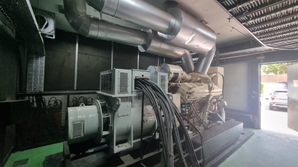 Gerador de Energia STEMAC 1000 kVA ano 2005