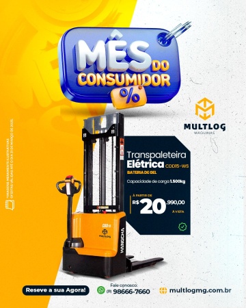 Transpaleteira Hangcha CDD15