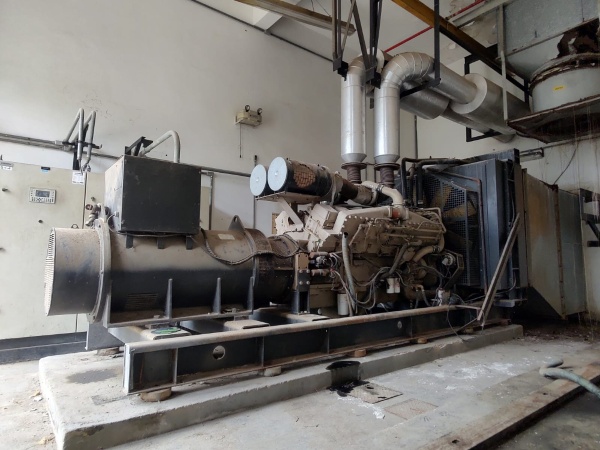 Gerador de Energia MWM 1000 kVA ano 2001