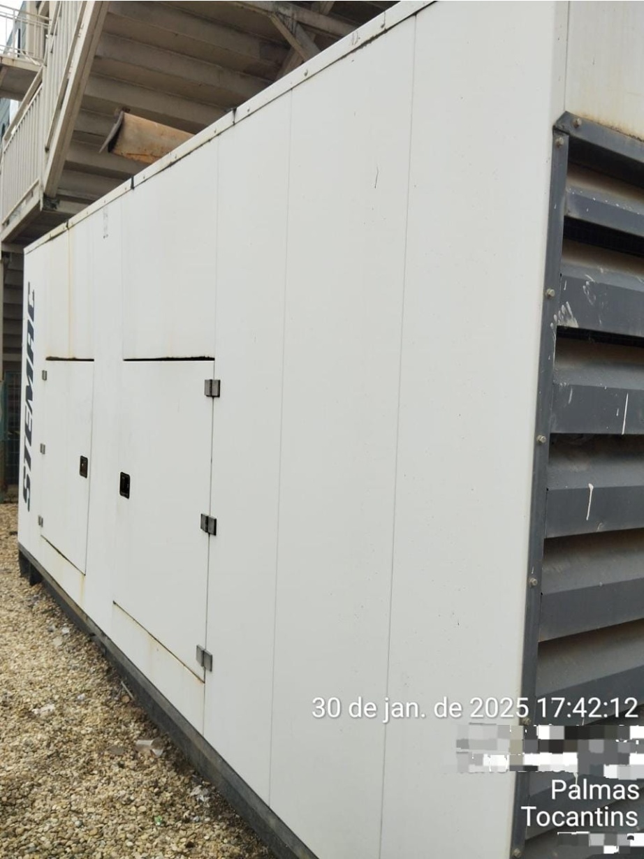 Gerador de Energia STEMAC 625 kVA ano 2010