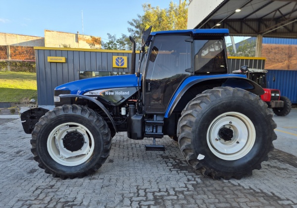 Trator New Holland TM165 ano 2002 - TM165 - Máquinas Agrícolas