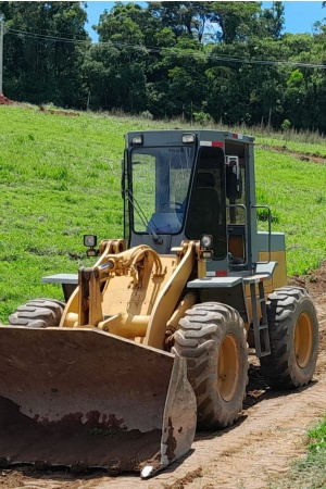 Pá Carregadeira Komatsu WA180 ano 2005