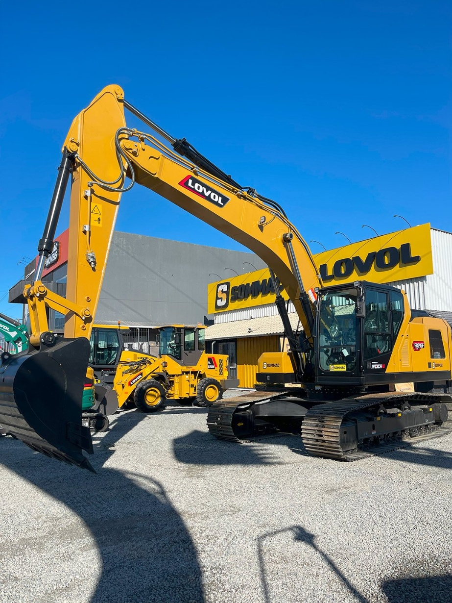 Escavadeira LOVOL FR245F ano 2026 2026, RS, Sommac, Novo - Popagro