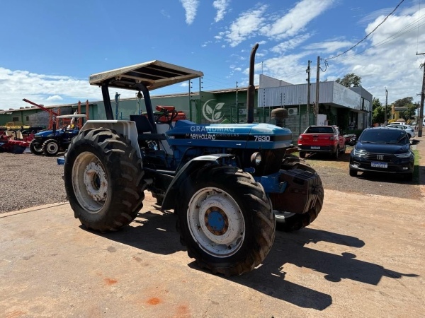 Trator New Holland 7630 ano 1994 - 7630 - Máquinas Agrícolas