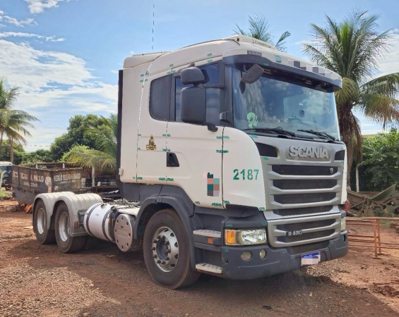 Caminhão Scania G480 ano 2017