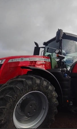 Trator Massey Ferguson MF 8737S ano 2023