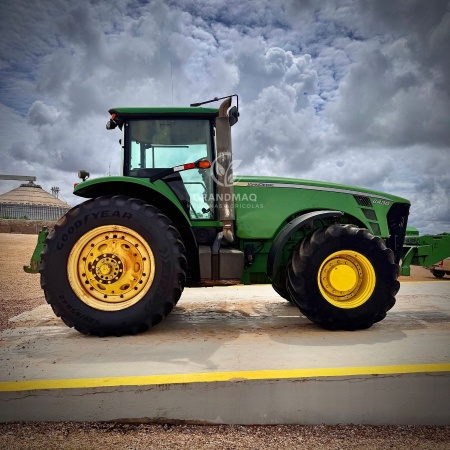 Trator John Deere 8430r ano 2008 - 8430r - Máquinas Agrícolas