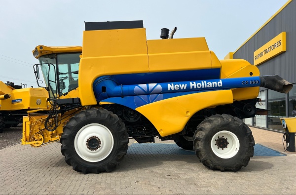 Colheitadeira New Holland CS660 ano 2004 - CS660 - Máquinas Agrícolas