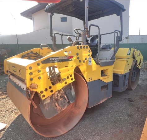 Rolo Compactador Dynapac CC424HF ano 2016 - CC424HF - Pavimentação e Infraestrutura