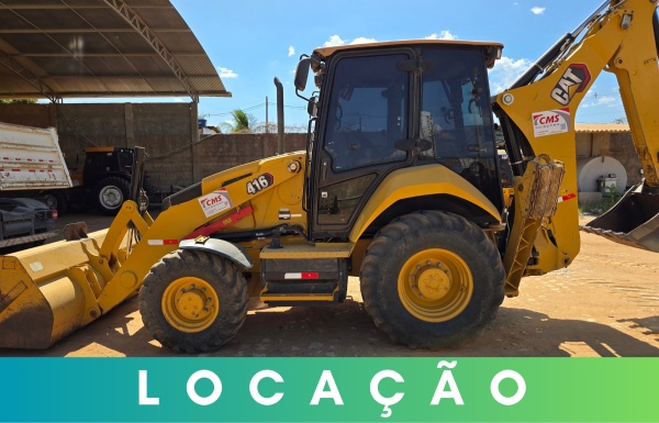 Retroescavadeira Caterpillar 416 ano 2022
