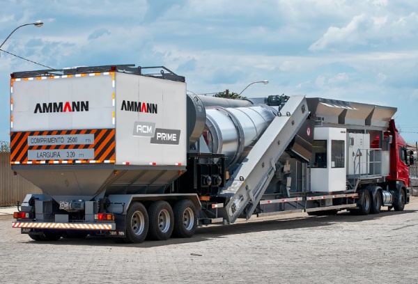 Usina de Asfalto Ammann ACM Prime ano 2025