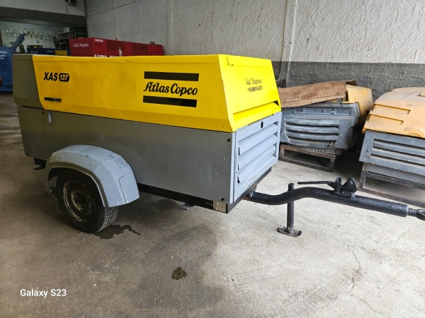 Compressor de ar Atlas copco Xas 137 ano 2009