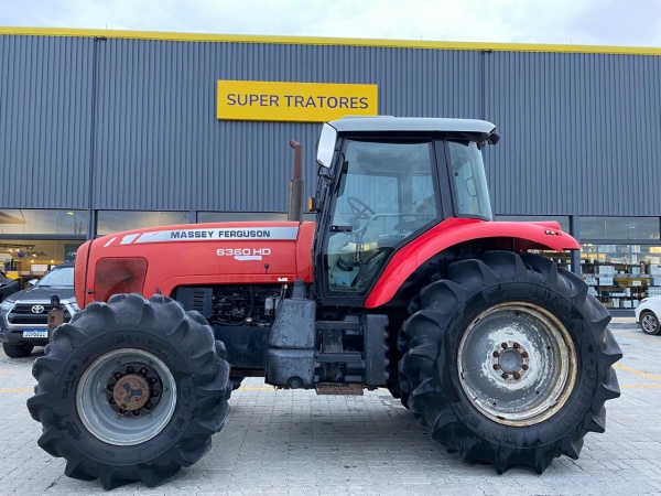 Trator Massey Ferguson 6360 ano 2008