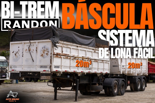 Carroceria Randon Bi-Trem Basculante  ano 2013