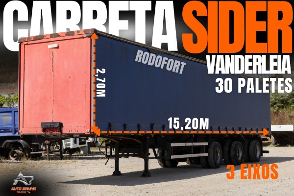 Carroceria Rodofort Sider  ano 2014