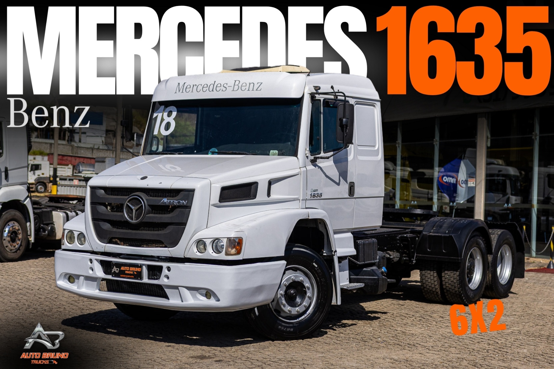 Caminhão Mercedes Benz Atron 1635 ano 2018