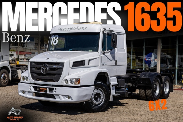 Caminhão Mercedes Benz Atron 1635 ano 2018