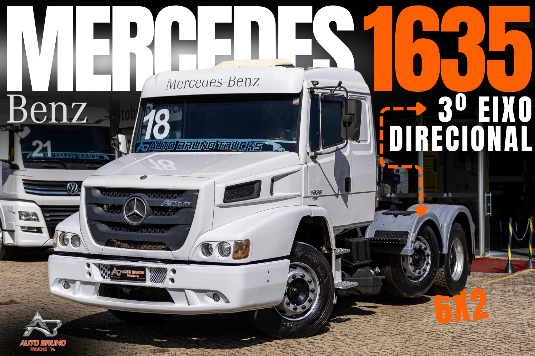 Caminhão Mercedes Benz Atron 1635 ano 2019