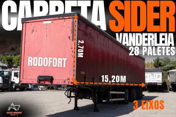 Carroceria Rodofort Sider  ano 2014
