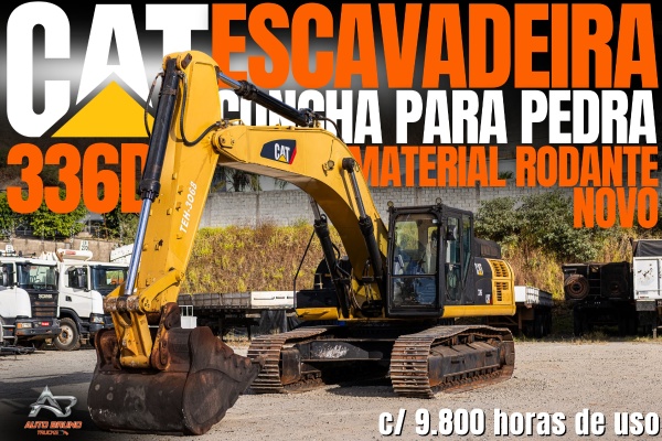 Escavadeira Caterpillar 336 D2L ano 2018