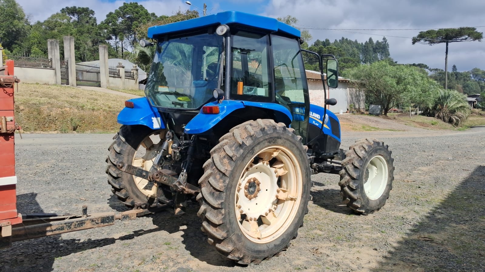 Trator New Holland tl 85 ano 2014