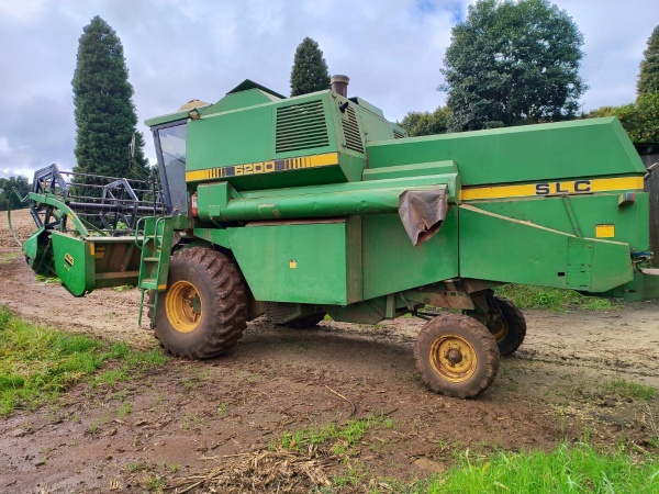 Colheitadeira John Deere SLC6200 ano 2002 - SLC6200 - Máquinas Agrícolas