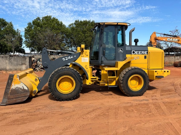Pá Carregadeira John Deere 524K ano 2018