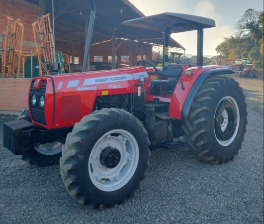 Trator Massey Ferguson MF 283 ADVANCED ano 2009