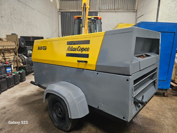 Compressor de ar Atlas copco Xas 137 ano 2012