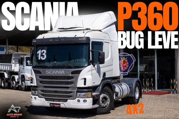 Caminhão Scania P360 ano 2013