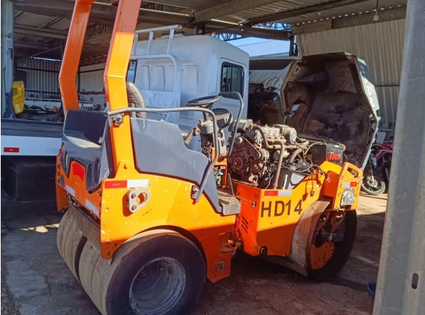 Rolo Compactador Hamm HD 14 VT ano 2012