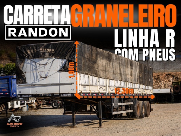 Carroceria Randon Graneleira ano 2015