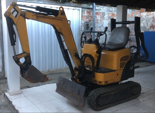Mini Escavadeira Yanmar SV08 ano 2018