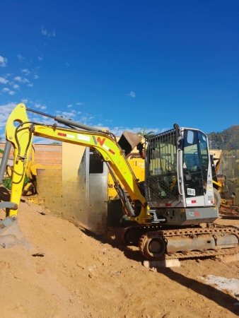 Mini Escavadeira Wacker Neuson EZ26 ano 2018