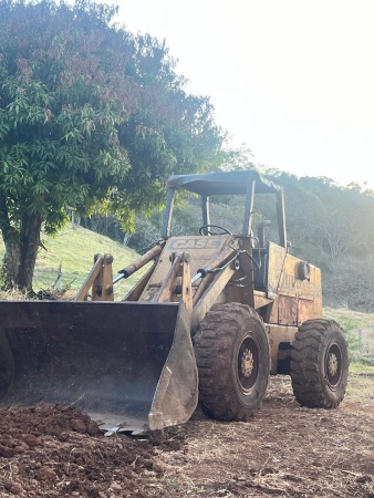 Pá Carregadeira Case W20B ano 1991
