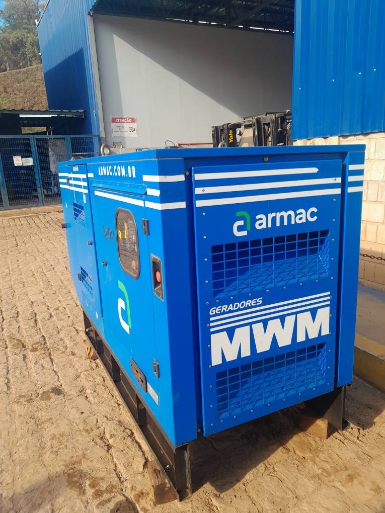 Gerador de Energia MWM 55 kVA ano 2022