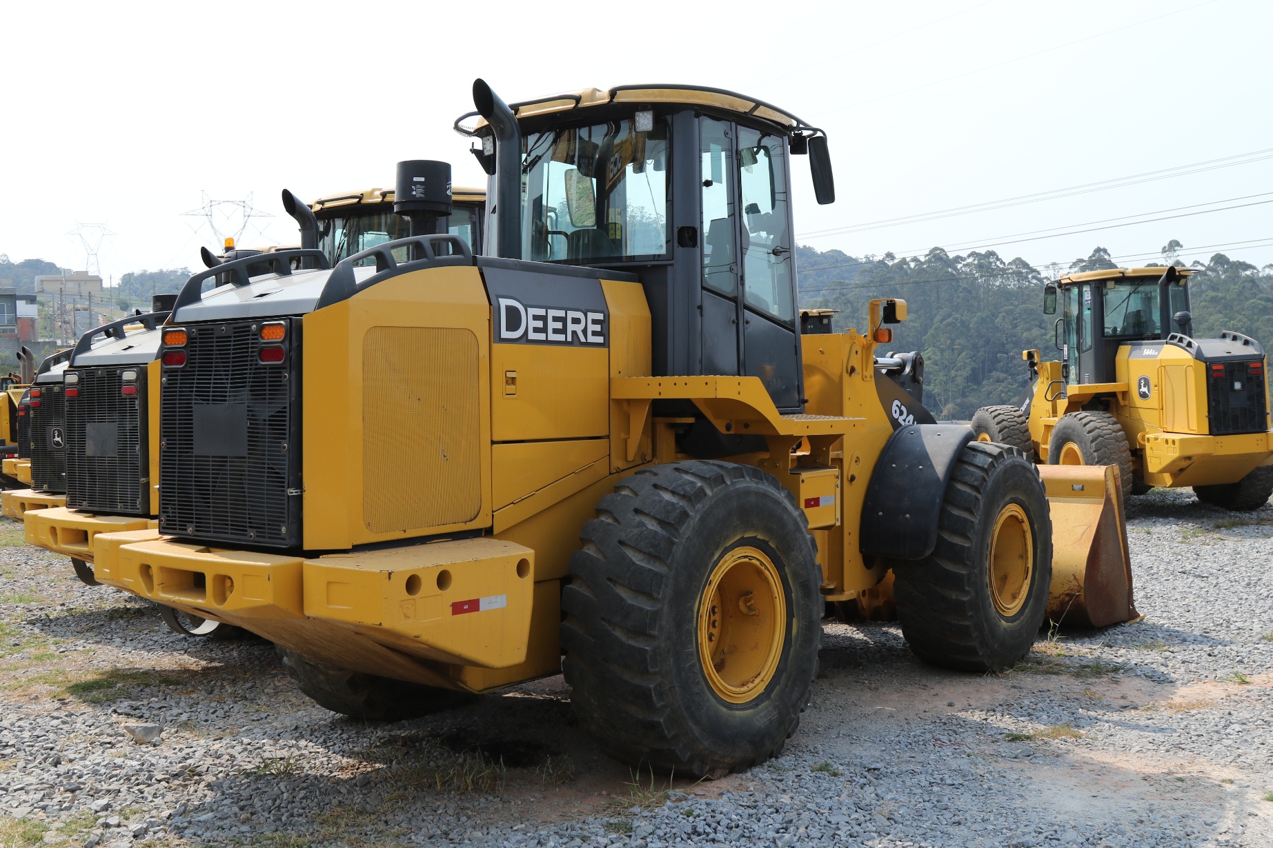 Pá Carregadeira John Deere 624K ano 2018