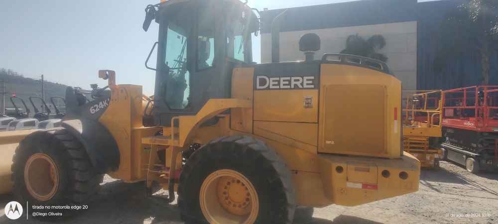 Pá Carregadeira John Deere 624K II ano 2017