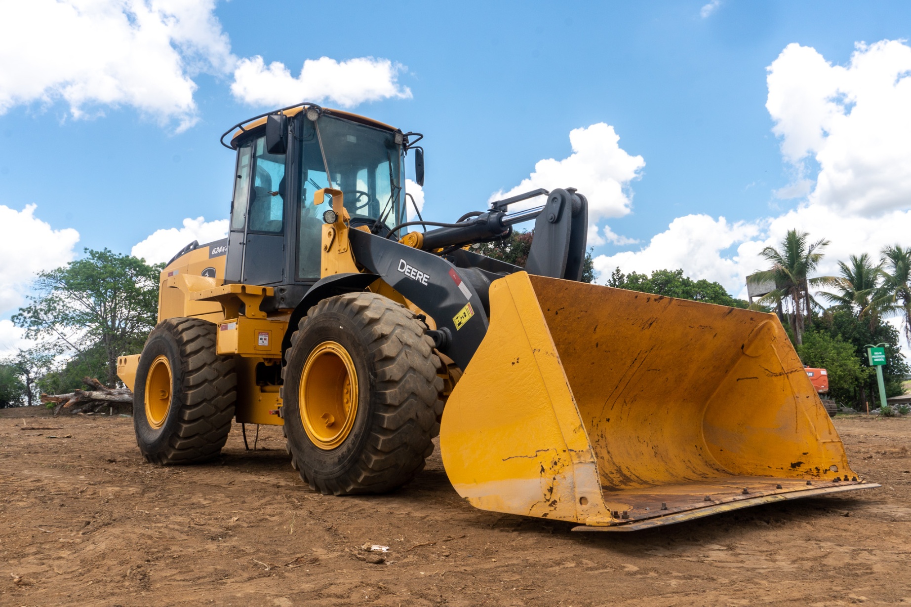Pá Carregadeira John Deere 624K ano 2020