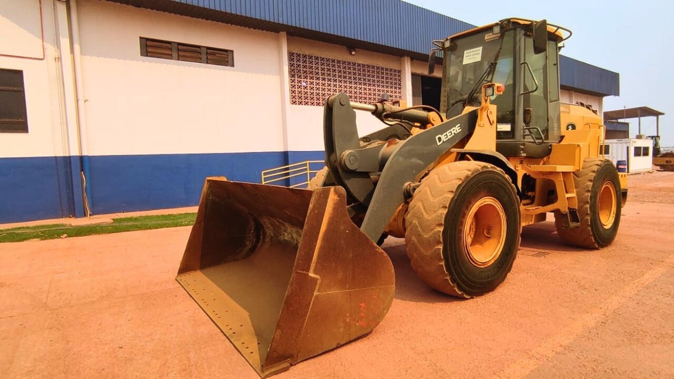 Pá Carregadeira John Deere 624K ano 2021