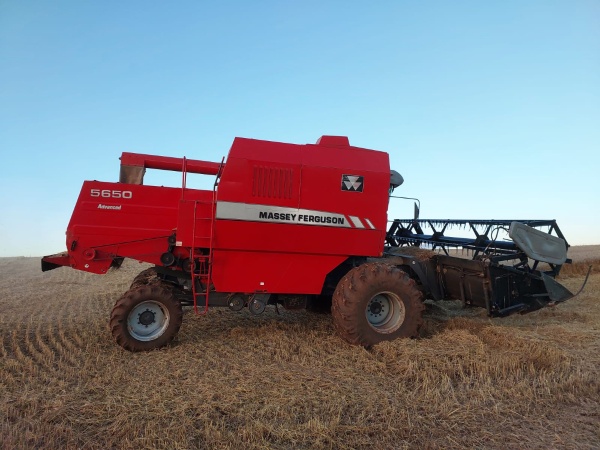 Colheitadeira Massey Ferguson MF 5650 ano 2008