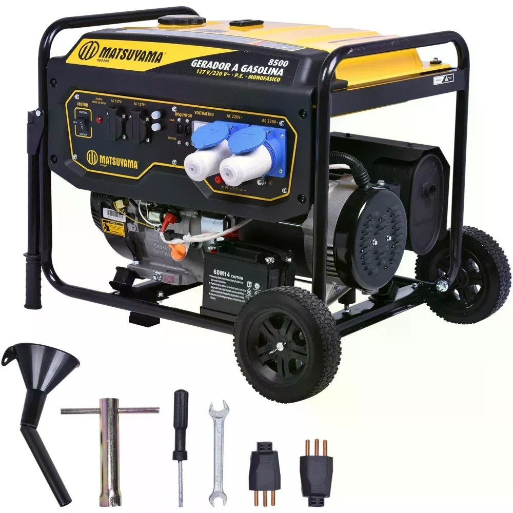 Gerador de Energia Matsuyama 8500W ano 2025
